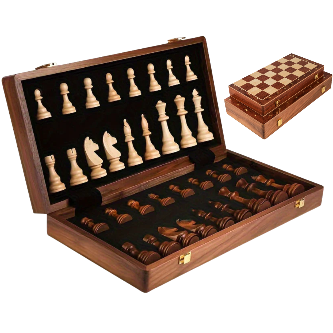 Personalized Travel Chess & Draughts 2-in-1, 38 cm
